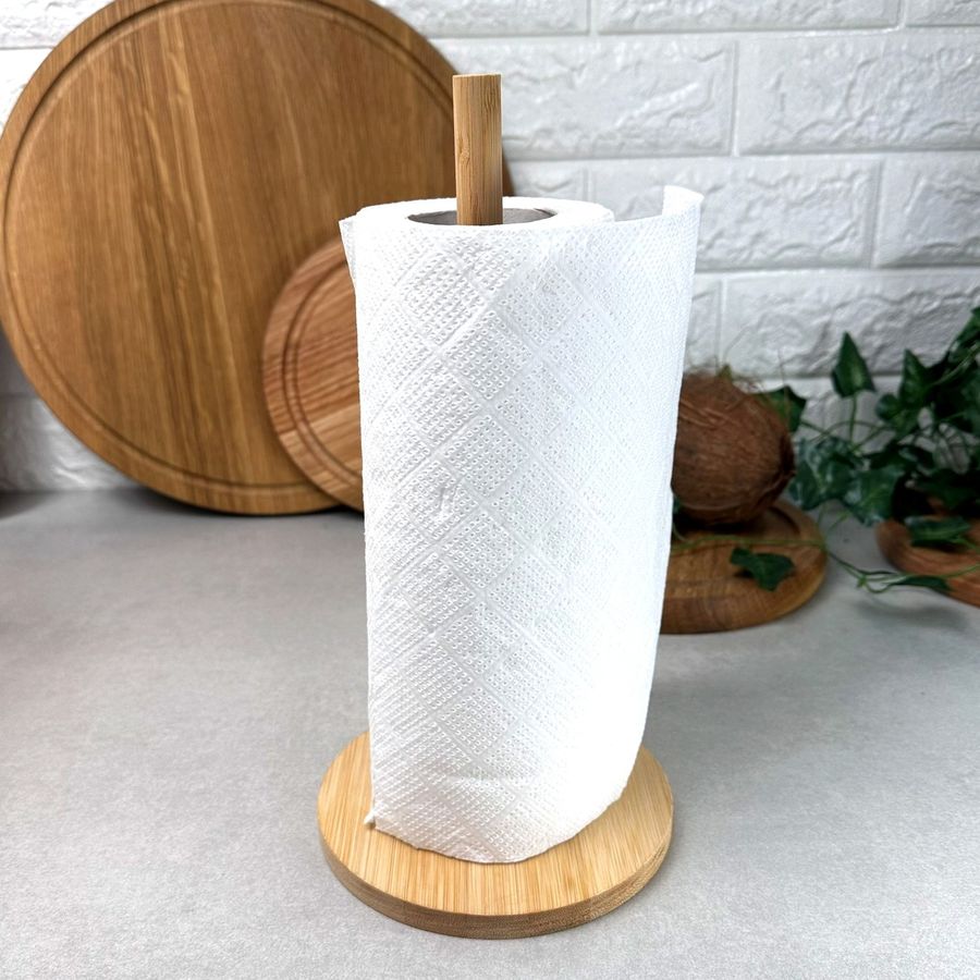 Деревянный держатель для бумажных кухонных полотенец Simple Без бренда