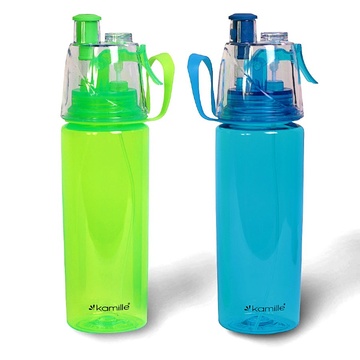 Пляшка для води спортивна із пластику 570 мл Kamille