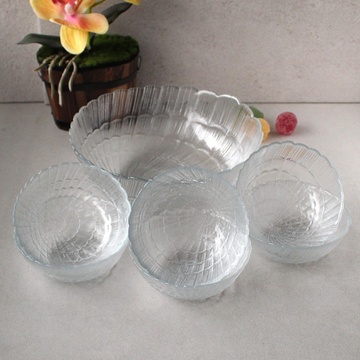 Набір салатників скляних в подарунковій упаковці Pasabahce Атлантіс 7 пр (97934) Pasabahce