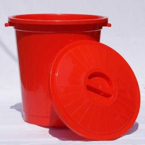 Пластиковий бак з кришкою 50 л для харчових відходів Ал-Пластик