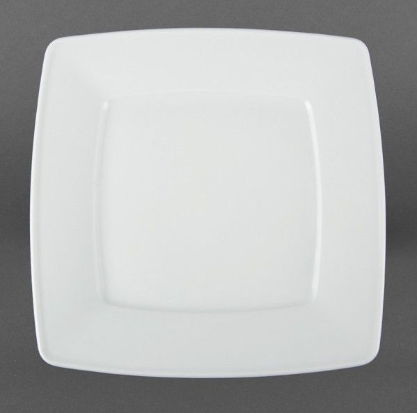 Тарелка квадратная фарфоровая для общей подачи Lubiana Victoria 320х320 мм (V2769) Lubiana