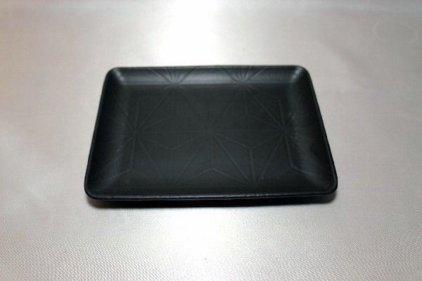 Тарілка прямокутна чорна з порцеляни Kutahya Porselen "Corendon" 180х130 мм (NM3518) Kutahya Porselen