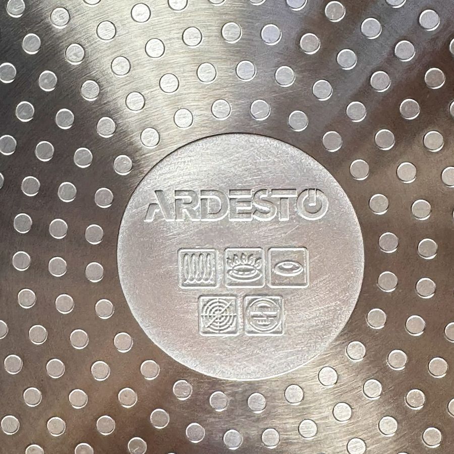 Квадратная сковорода-гриль 28 см Ardesto Gemini для всех типов плит Ardesto