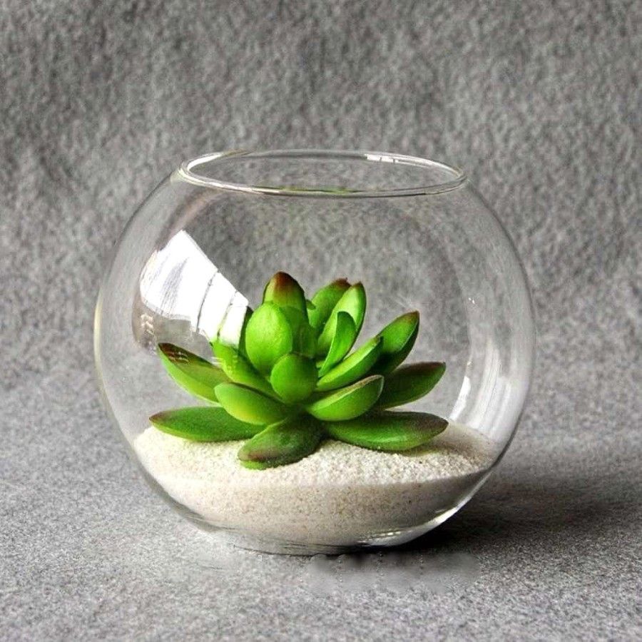 Аквариум-ваза стеклянная aquarium MAZHURA 3,5 л MAZHURA