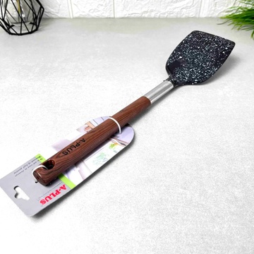 Кухонная лопатка 36 см нейлоновая с деревянной ручкой 0353 А-П A-plus