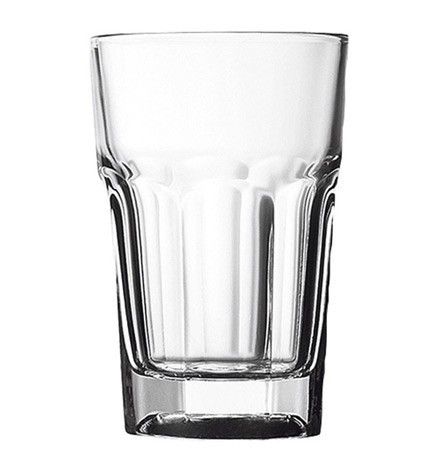Склянка висока скляна з гранями Pasabahce Касабланка 300 мл (52713/sl) Pasabahce