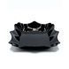 Чорна супова тарілка із хвилястими краями Luminarc Authentic Black