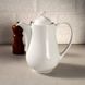 Белый фарфоровый чайник Kutahya Porselen FRIG 800 мл (FR2800)