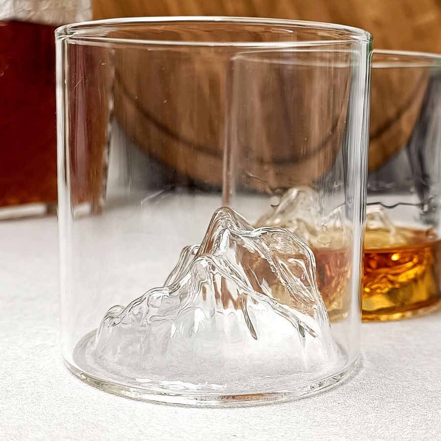 Низька склянка в японському стилі Гори 300 мл Hell