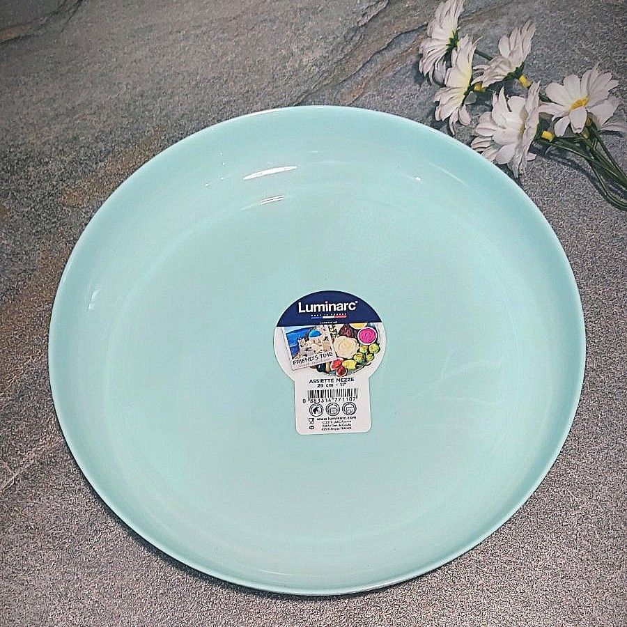 Лазурное блюдо для заливного Luminarc Friend Time Turquoise 25 см (P6386) Luminarc