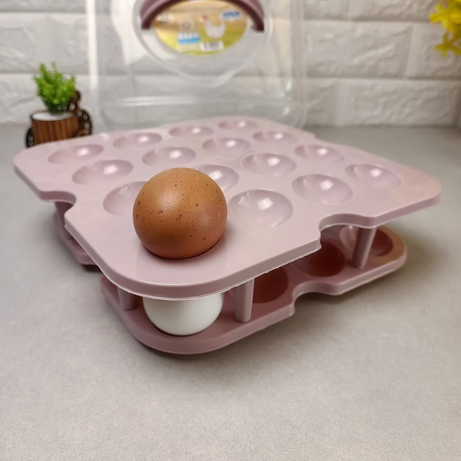 Контейнер для зберігання та транспортування яєць Violet