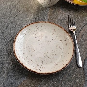 Мелкая тарелка фарфоровая Kutahya Porselen Atlantis 210 мм (CR3021) Kutahya Porselen