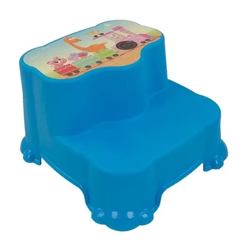 Детский пластиковый стульчик две ступеньки Синий, 06104 Dunya Dunya Plastic