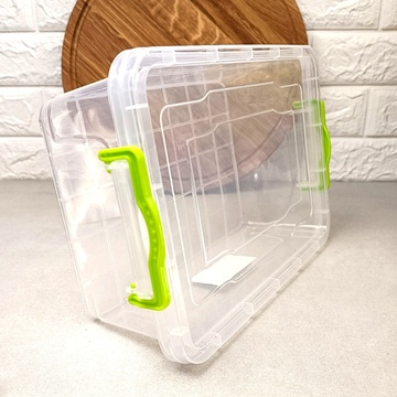 Пластиковий харчовий контейнер середній 3л Еліт Ал-Пластик