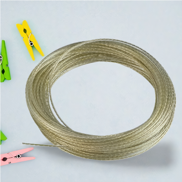 Металева мотузка для білизни в пластиковому кожусі 15м, Польща 458 Феникс