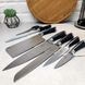 Набір кухонних ножів з ножицями 8 предметів на підставці Bohmann