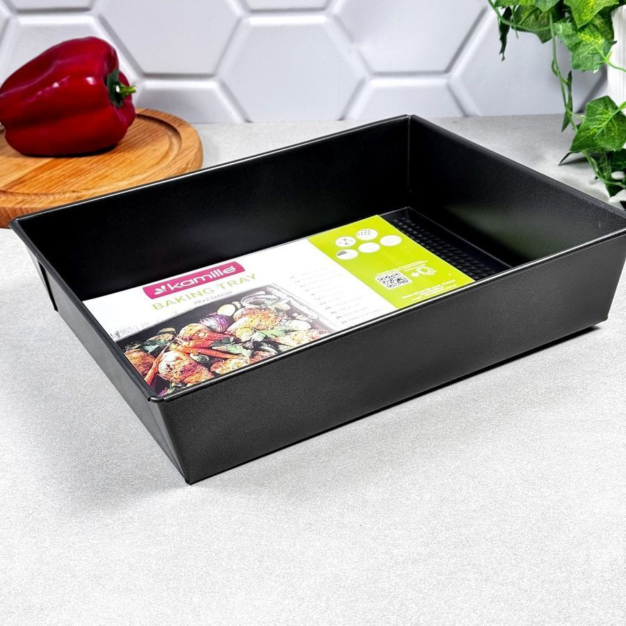 Форма для випічки 28&times;23&times;6 см глибока KM6057 Kamille Kamille