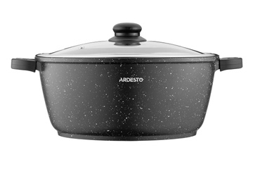 Алюмінієва каструля з антипригарним покриттям 6.4 л для всіх типів плит, ARDESTO Gemini Anzio Ardesto