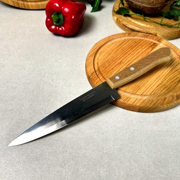 Поварский нож с деревянной ручкой Tramontina Universal 178 мм (22902/007) Tramontina
