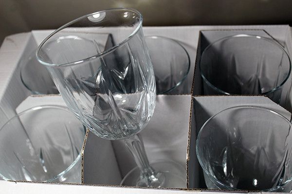 Набір скляних келихів для вина Pasabahce Карат 6 шт 270 мл (440147) Pasabahce