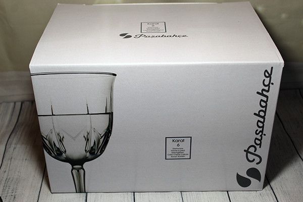 Набор стеклянных бокалов для вина Pasabahce Карат 6 шт 270 мл (440147) Pasabahce