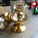Набор бокалов для бренди с золотым рисунком Гусь-Хрустальный Поло (EAV147-483)