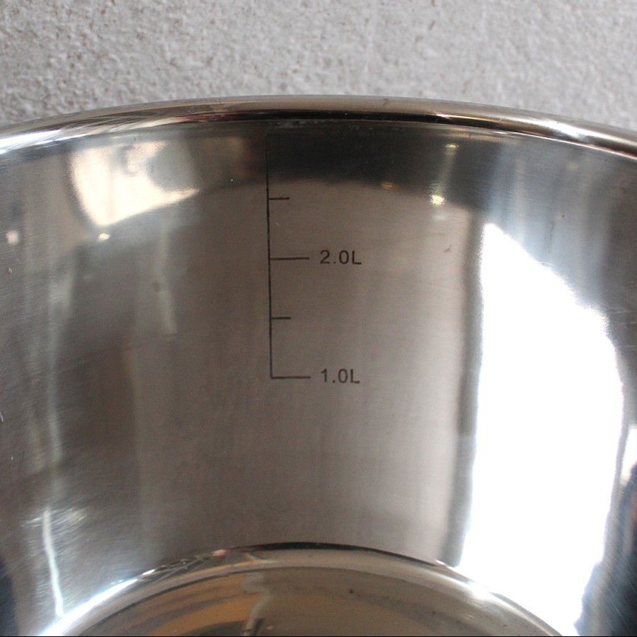 Набір каструль Kamille посуд з нержавіючої сталі для газу 6 предметів для приготування їжі для індукції Kamille