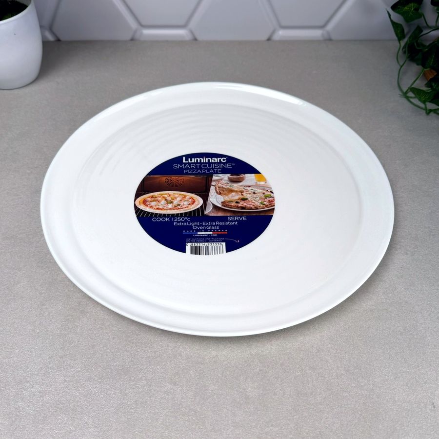 Блюдо для пиццы белое 32 см LUMINARC SMART CUISINE CARINE PIZZA Luminarc