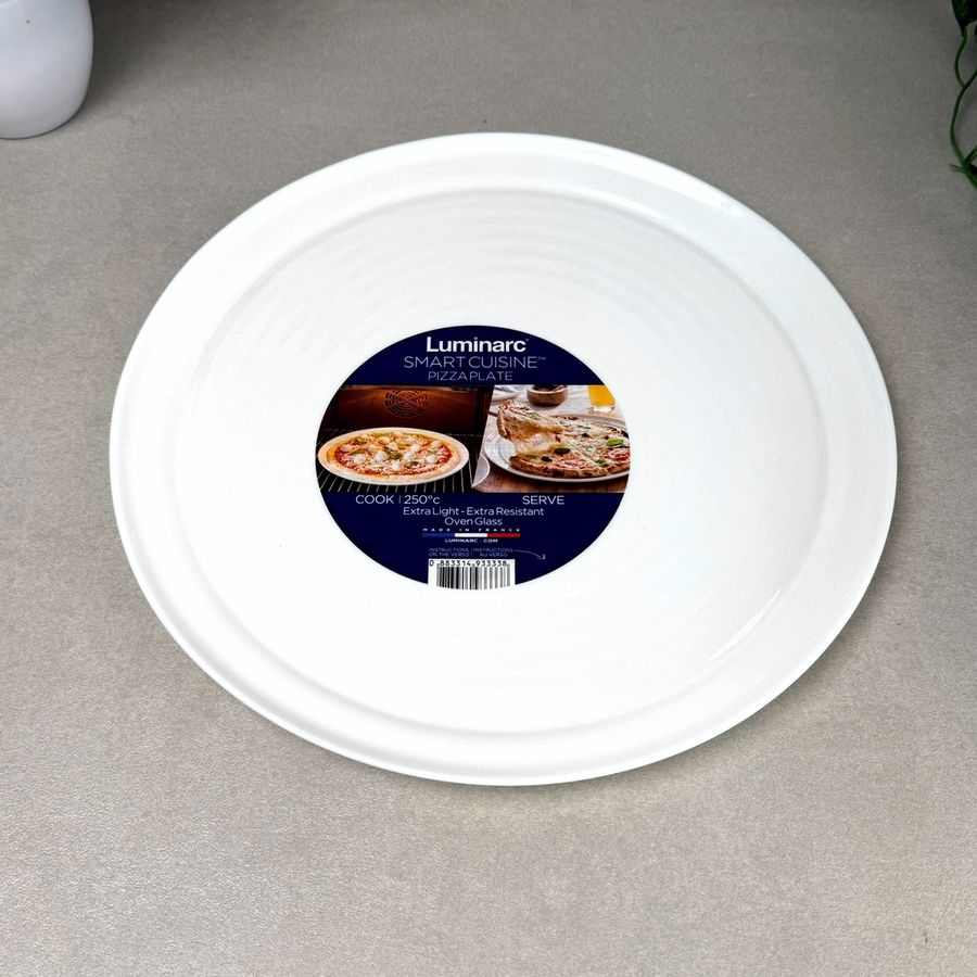 Блюдо для пиццы белое 32 см LUMINARC SMART CUISINE CARINE PIZZA Luminarc