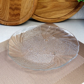 Тарелка стеклянная десертная Pasabahce Папиллион 190 мм.(10276) Pasabahce