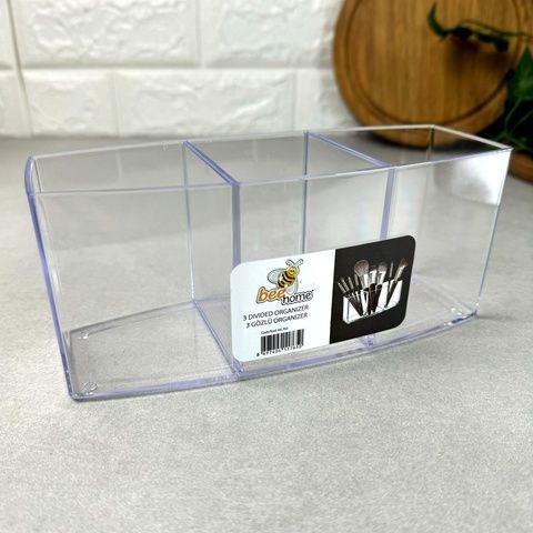 Настольный органайзер для косметики 3 отдела AK 765 Beehome BEE HOME