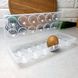 Пластиковый лоток для хранения и транспортировки яиц на 12 ячеек