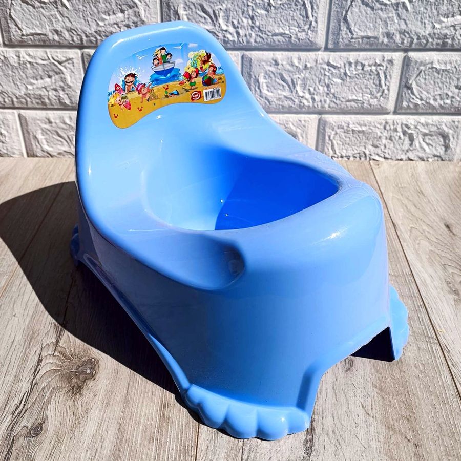 Горшок детский пластиковый для мальчиков Elif Plastik