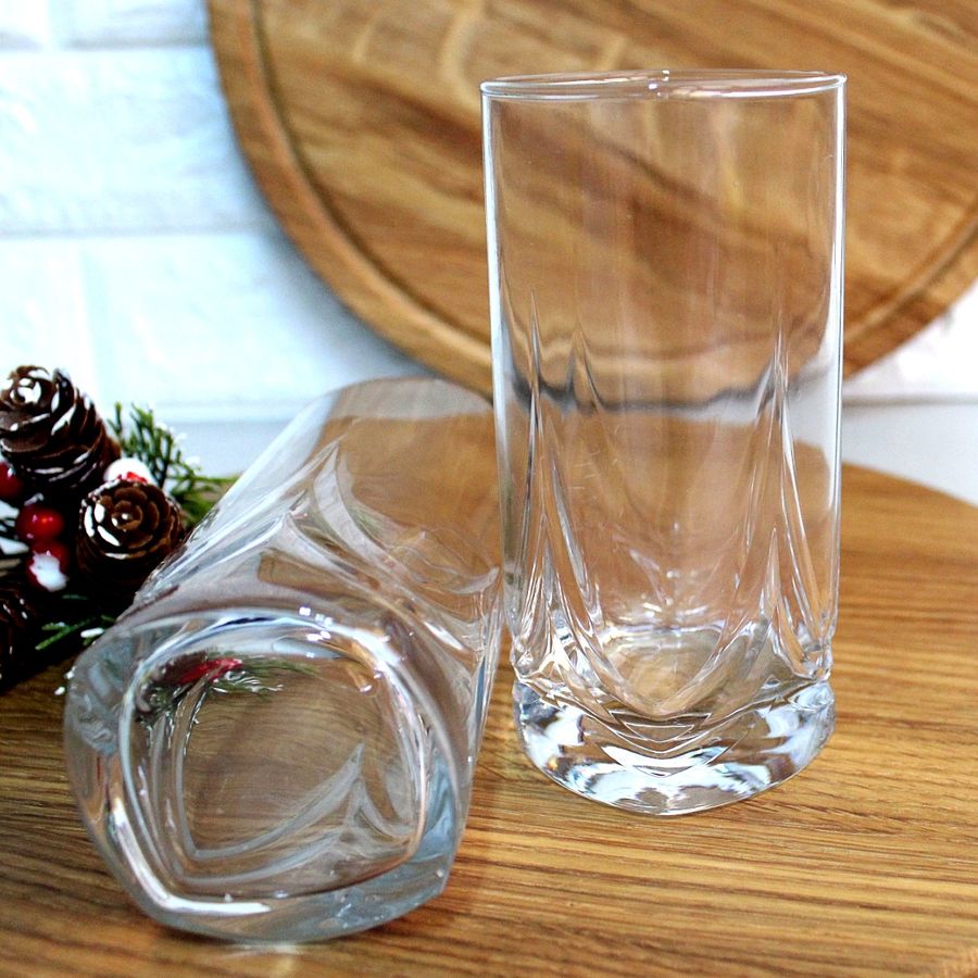 Набор стаканов с квадратным дном Pasabahce Триумф 290 мл 6 шт (41630) Pasabahce