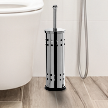 Туалетний йорж для унітазу в підставці з нержавіючої сталі, E06 Satyna TUBA Fenix