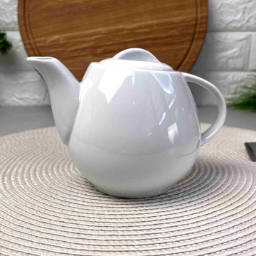 Чайник заварювальний білий Lubiana Wawel 450 мл (2020) Lubiana