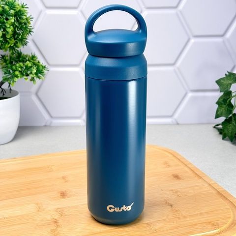 Термочашка Gusto GT1111 500 мл синя нержавіюча сталь GUSTO