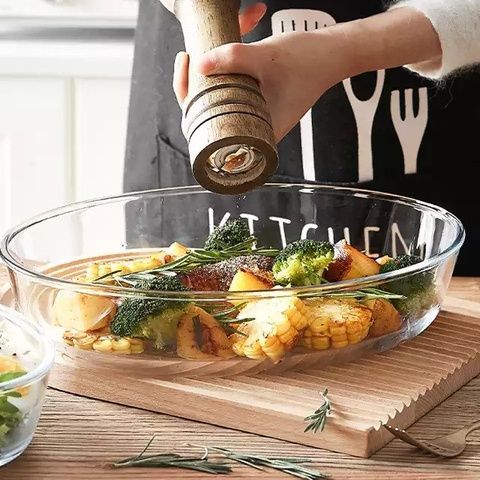 Скляне овальне блюдо з високими бортиками 3л PYREX ESSENTIALS Pyrex