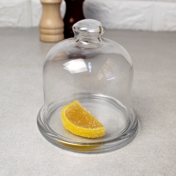 Скляна форма для зберігання лимону Pasabahce Басик, лимонниця Pasabahce