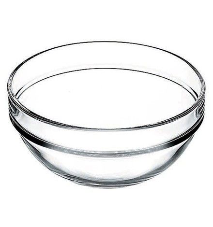 Соусник круглий скляний для меду та сметани 7 см Bowl Empilable Luminarc Luminarc