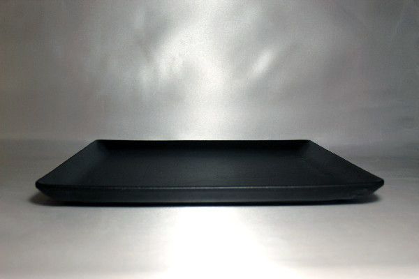Тарелка чёрная прямоугольная Kutahya Porselen "Corendon" 270х200 мм (NM3527) Kutahya Porselen