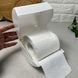 Пластиковий настінний тримач для туалетного паперу Білий Граніт СД