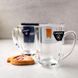 Набір скляних кухлів для кави Luminarc New Morning 90 мл (N5614)