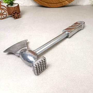Алюминиевый молоток-топорик для обработки мяса, декоративная ручка и подарочная упаковка Алюмет
