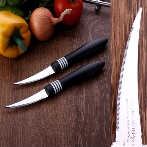 Набір ножів-пилок для шинкування Tramontina Cor & Cor 76 мм 2 шт (23462/203) Tramontina
