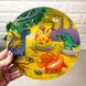 Подарочный набор посуды для детей Хороший Жёлтый динозаврик (A9551)