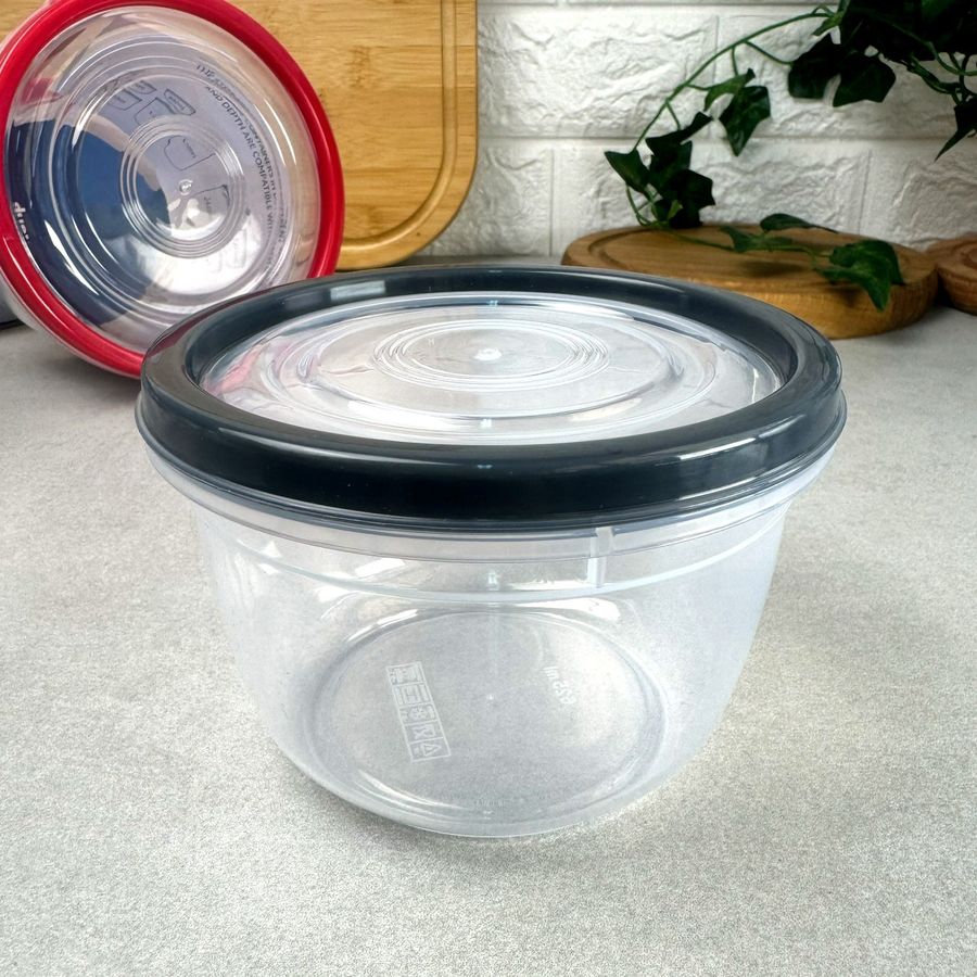 Харчовий пластиковий контейнер 0.625 л 30731 Dunya Dunya Plastic