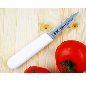 Ніж для чищення овочів Tramontina Profissional 76 мм з білою рукояттю Tramontina