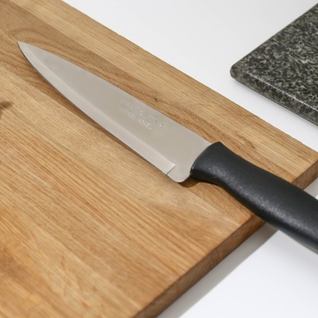 Нож кухонный универсальный с чёрной рукоятью Tramontina Athus 152 мм (23084/006) Tramontina