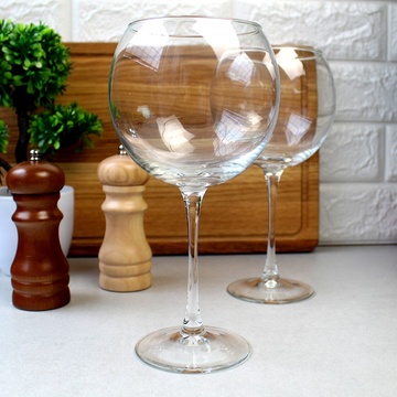 Набір скляних келихів для вина ОСЗ «Едем» 650 мл 2 шт (18c2054) ОСЗ